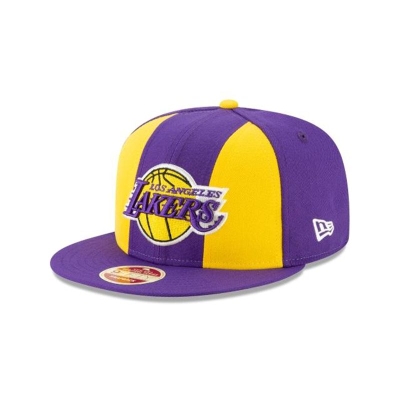 Los Angeles Lakers Gorra | New Era NBA Paneled Team Pick 9fifty Snapback Cap Mexico - Morados